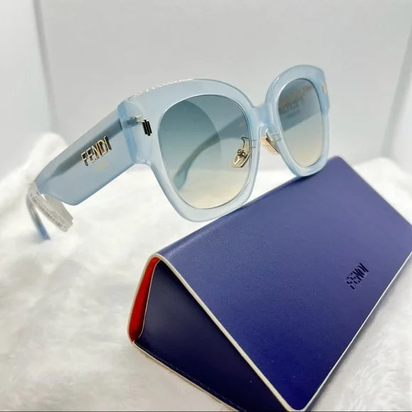 Fendi | Accessories | Fendi Sunglasses New Square Blue  display picture 1
